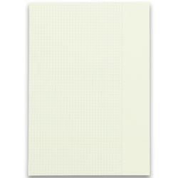 Schrijfpapier LANDRÉ A3 gevouwen A4-raster Wit