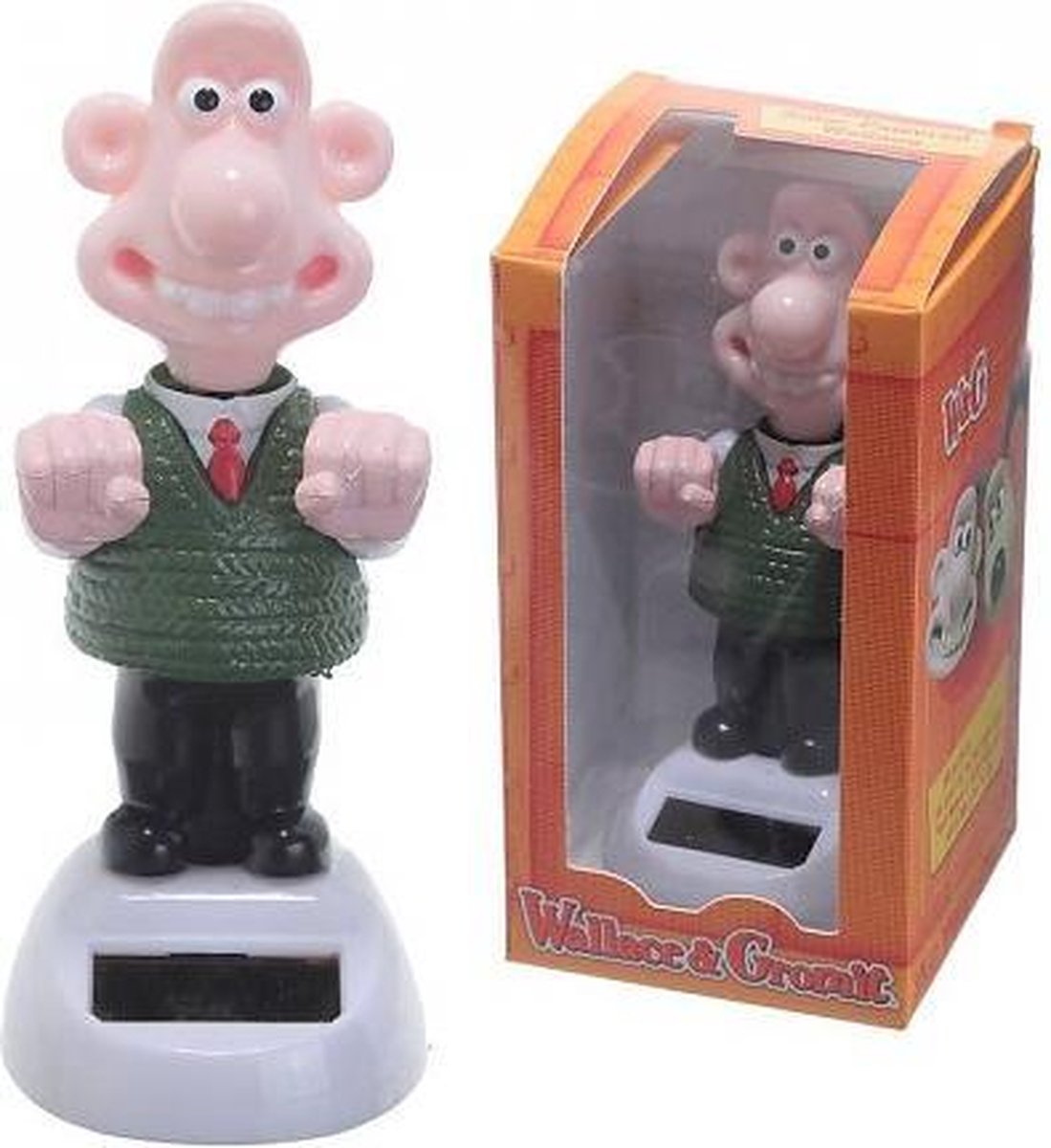 Merkloos Sans Marque Wallace gromit zonne energie figuurtje