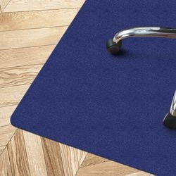 Stoelmat FLOORDIREKT PRO Harde Vloeren Blauw