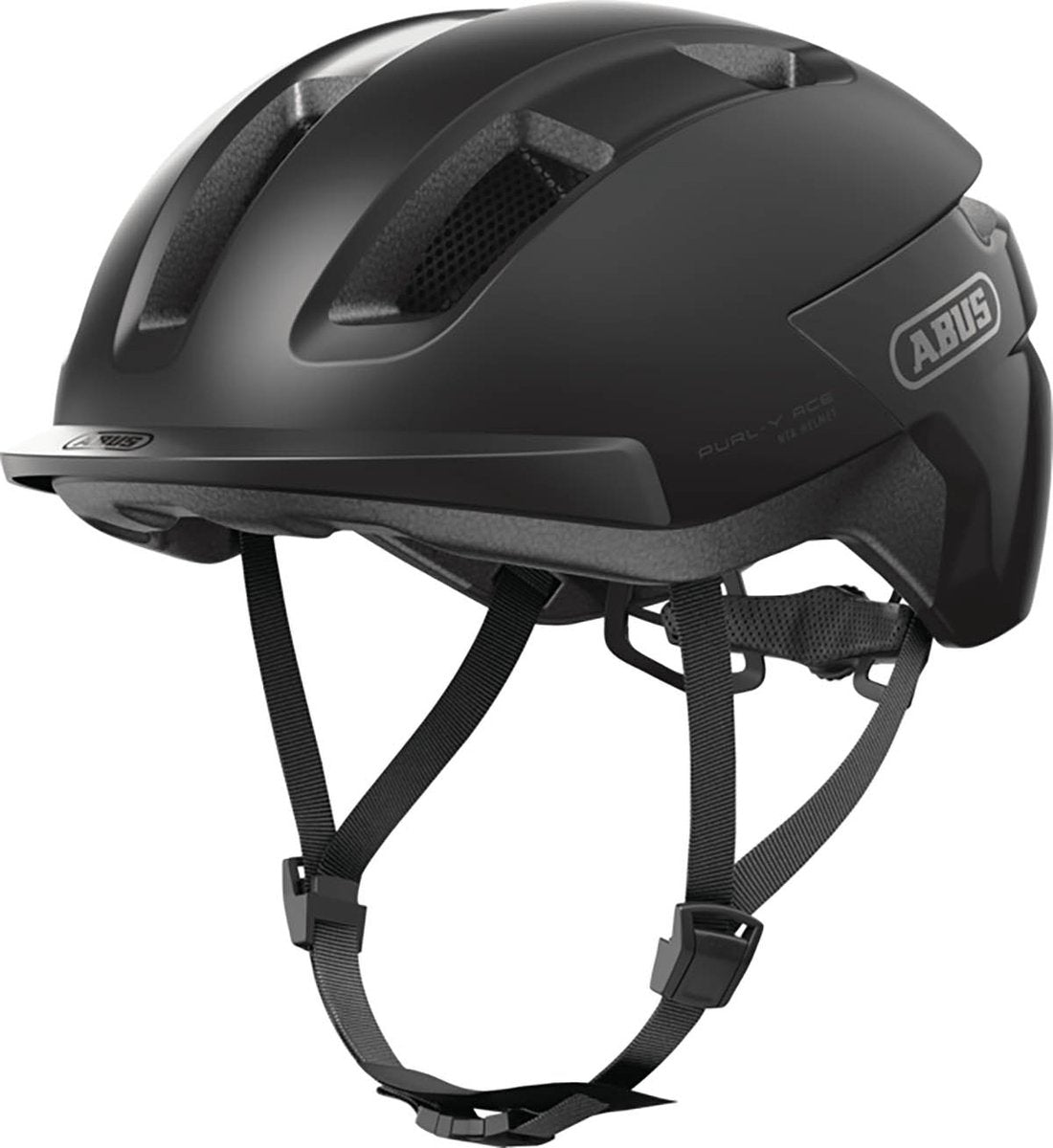 ABUS Fietshelm purl-y ace velvet black s - 51-55 cm - zwart - geschikt voor gebruik op speed pedelecs - elektrische fietsen - snorfietsen - nta-8776 320 g