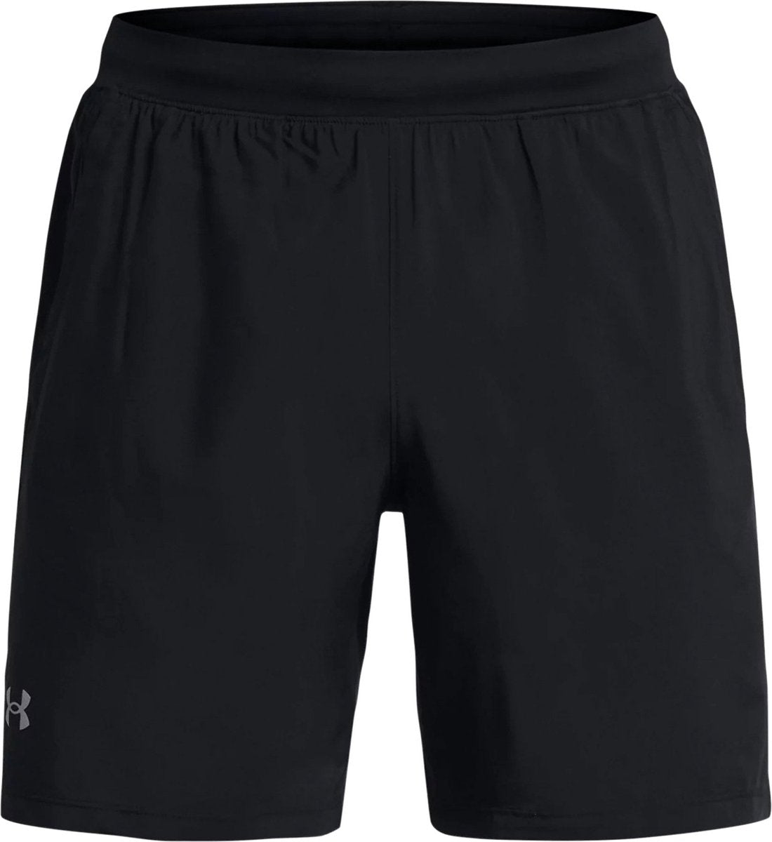 Under Armour ua launch 7'' shorts heren sportbroek - zwart - wit