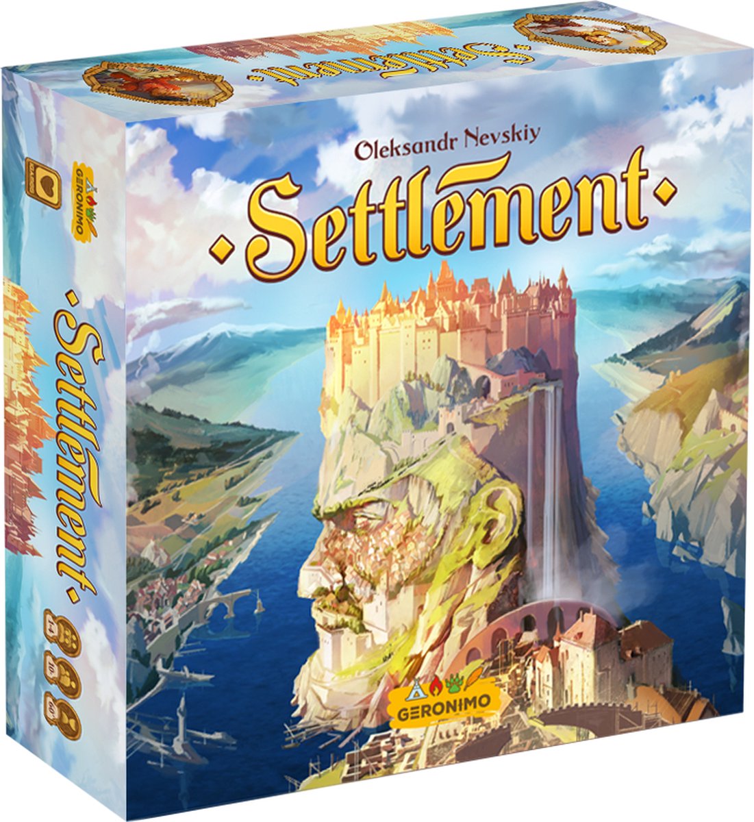 Geronimo Games - settlement - bordspel - 1-4 spelers - vanaf 10 jaar
