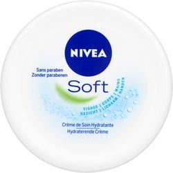 Vochtinbrengende creme Nivea soft 300 ml Unisex