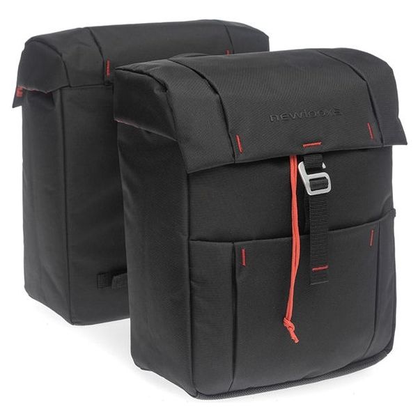 Newlooxs Tas new looxs vigo double atran zwart | 37l
