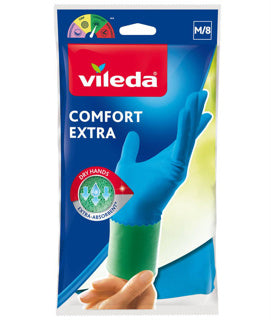 Vileda handschoenen comfort extra m 1pr