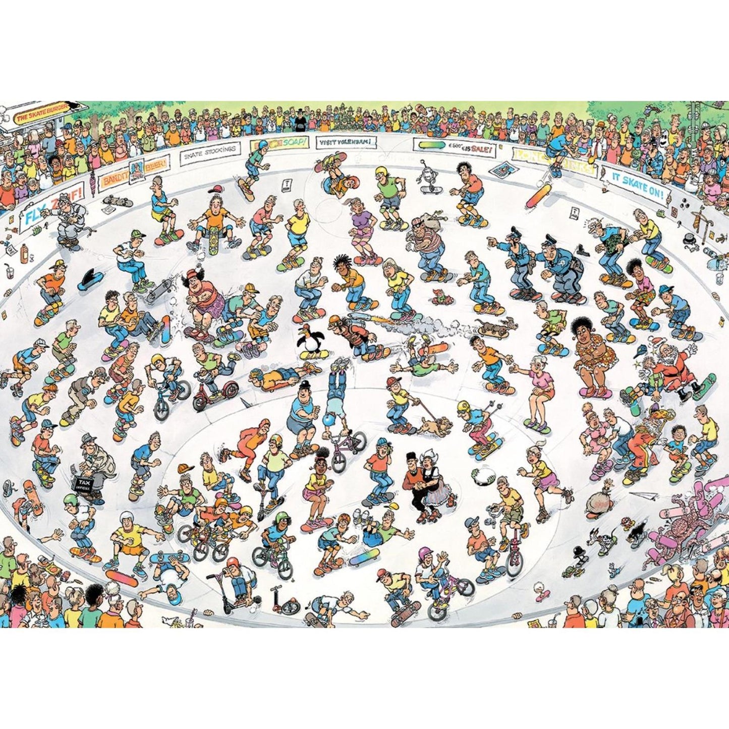 Jumbo Jvh puzzel skaten in de bowl 1000st