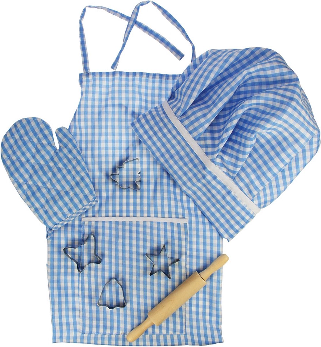 BIGJIGS Chef's set - blauw