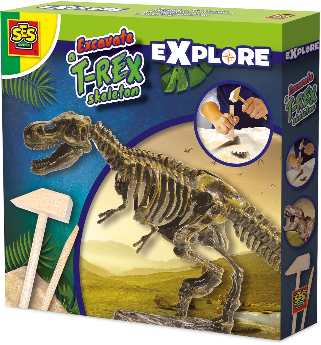 SES Creative Ses t-rex opgraven