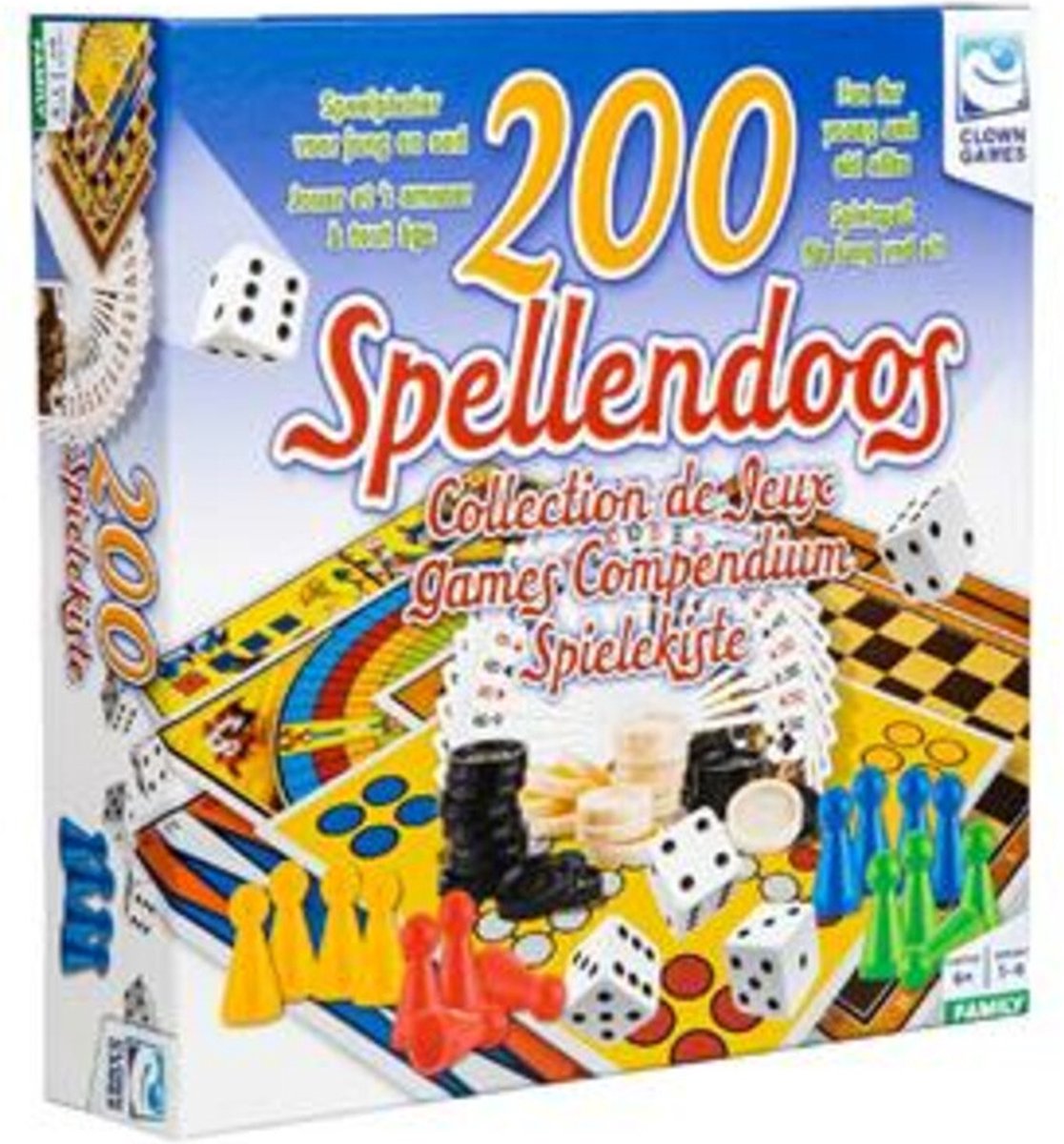 Clown Games spellendoos nl fr, 200dlg.