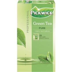 Pickwick Theezakjes professional pure groene thee 25 stuks