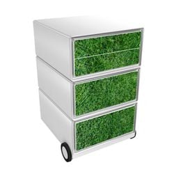 Mobiel ladeblok Paperflow Golf Groen, wit ABS, polystyreen