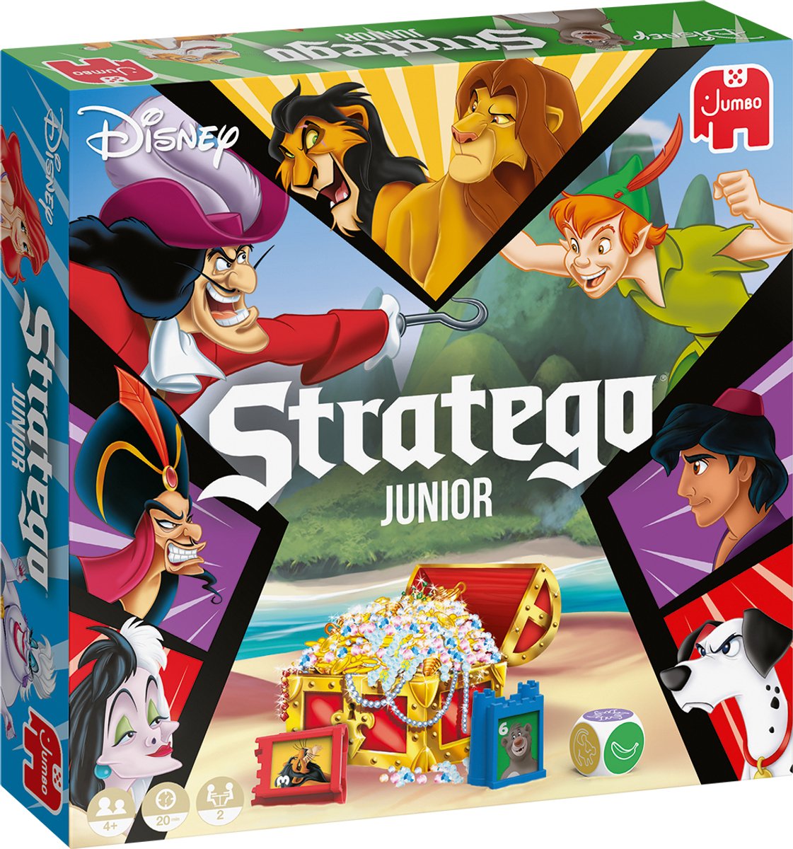 Stratego Jumbo junior disney bordspel