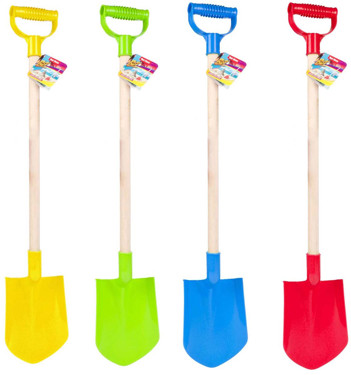 Toi-Toys Play out houten strandschep, 78cm