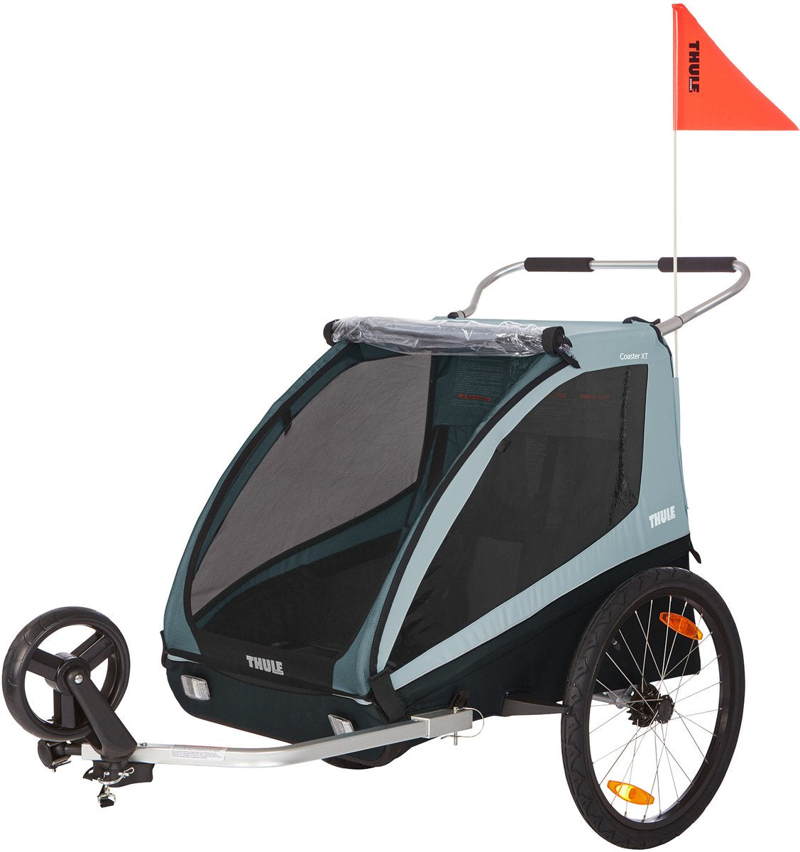 THULE child trailer coaster xt blue