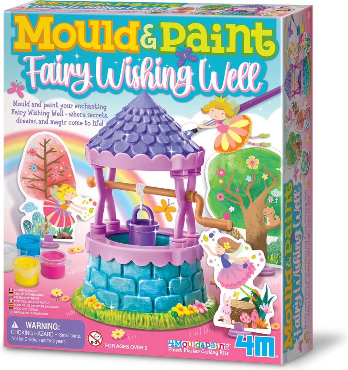 4M knutselen - giet en verf - wensput fee - creatief speelgoed - hobbypakket sprookjes - 5+
