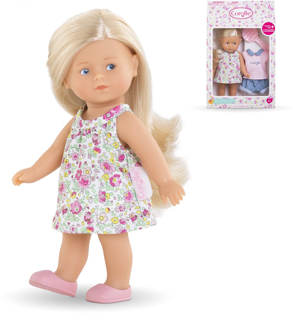 Corolle Les trendies mini corolline pop - rosy, 20cm