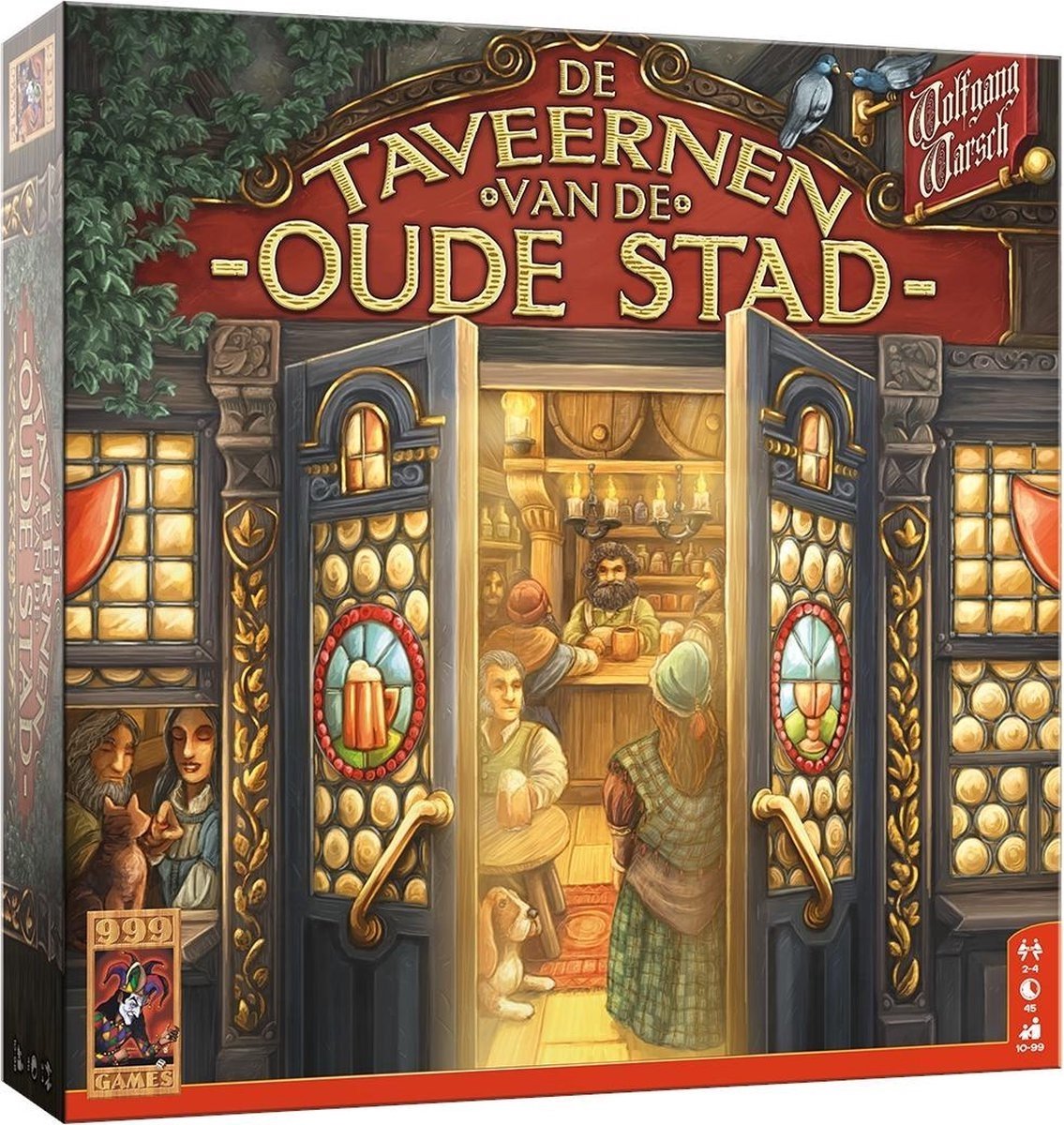 999Games 999 games de taveernen van de oude stad bordspel