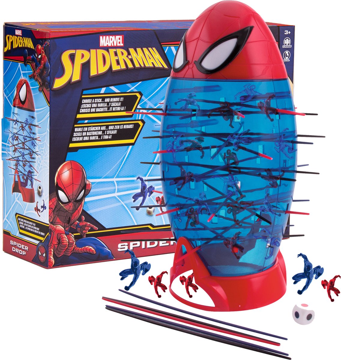 Imc Toys Spiderman spider drop behendigheidsspel