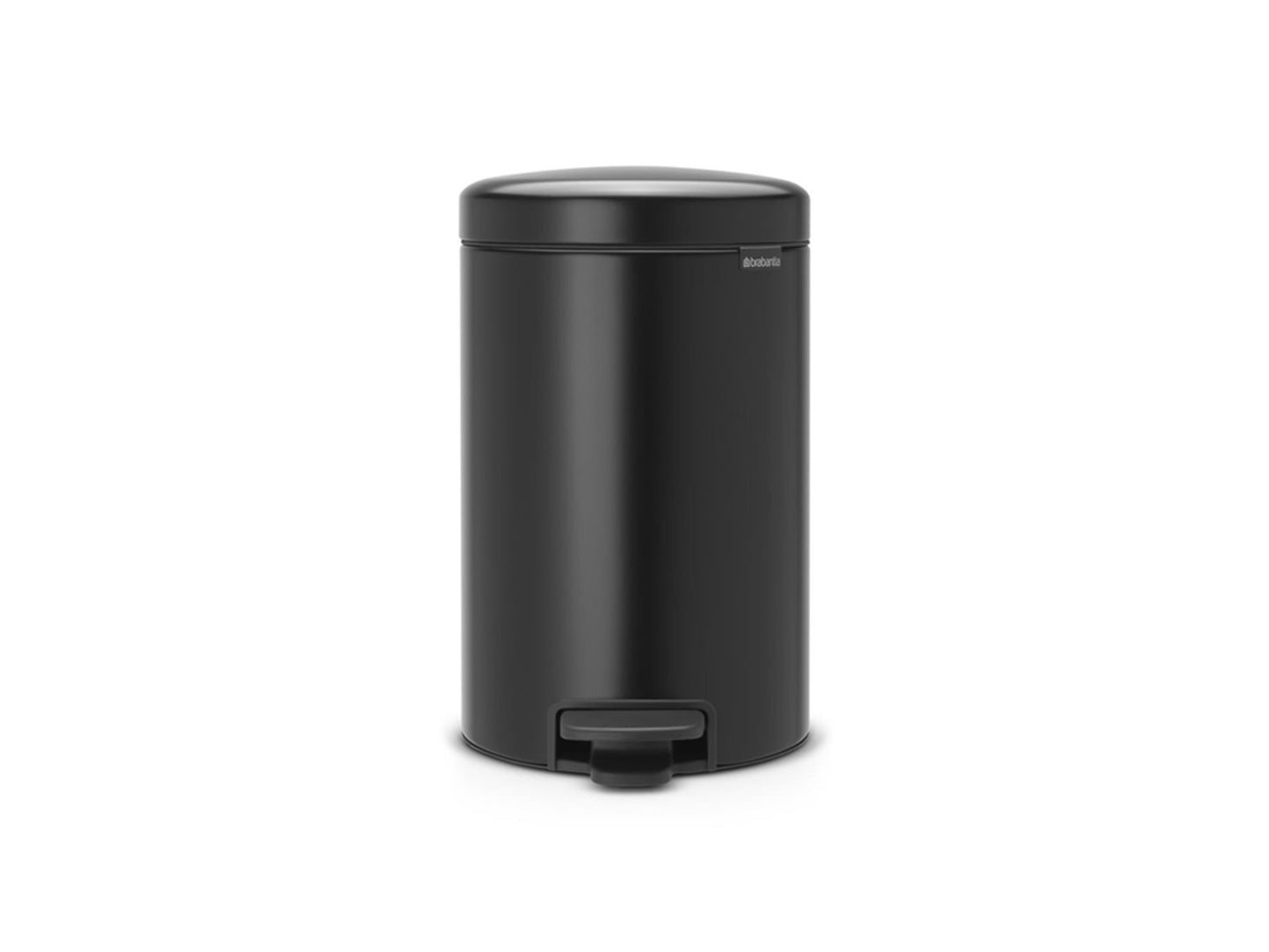 Brabantia pedaalemmer newicon 12l zwart