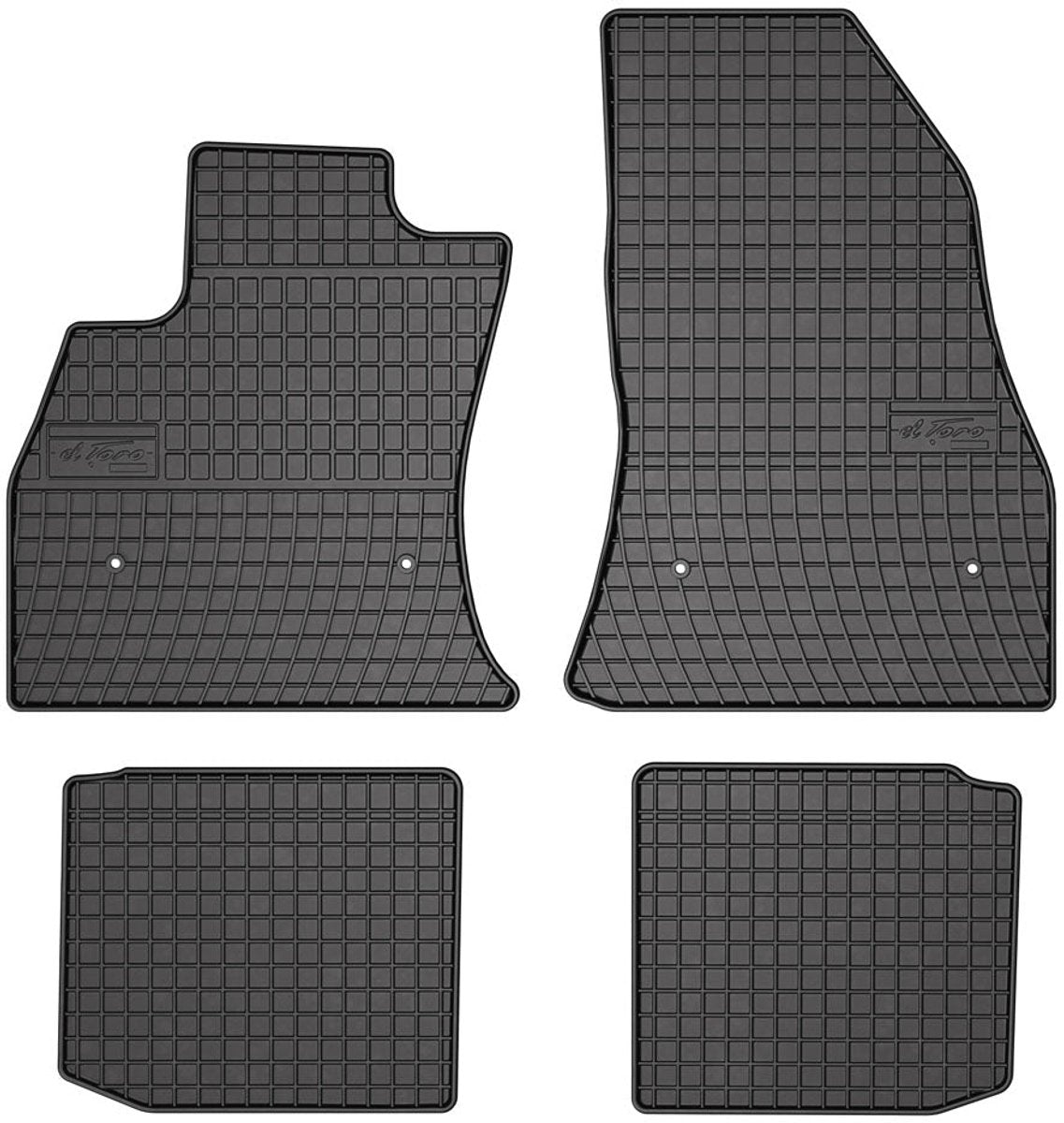 Frogum Rubbermatten fiat 500l 2012-2017 -
