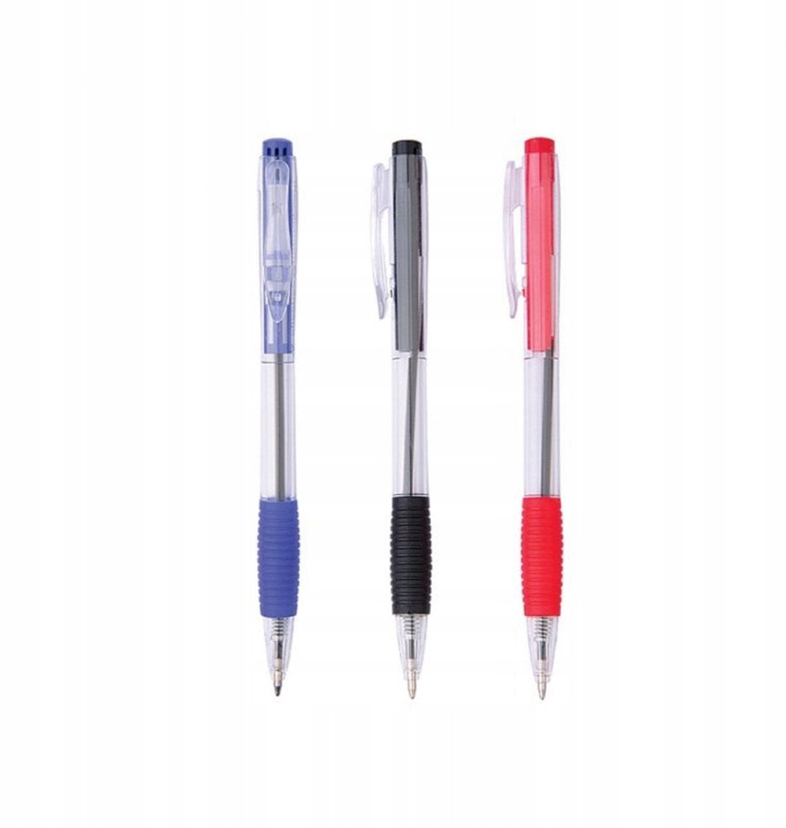 Office Products Rode automatische pen, waterdicht, 0,5 mm lijn, ergonomisch