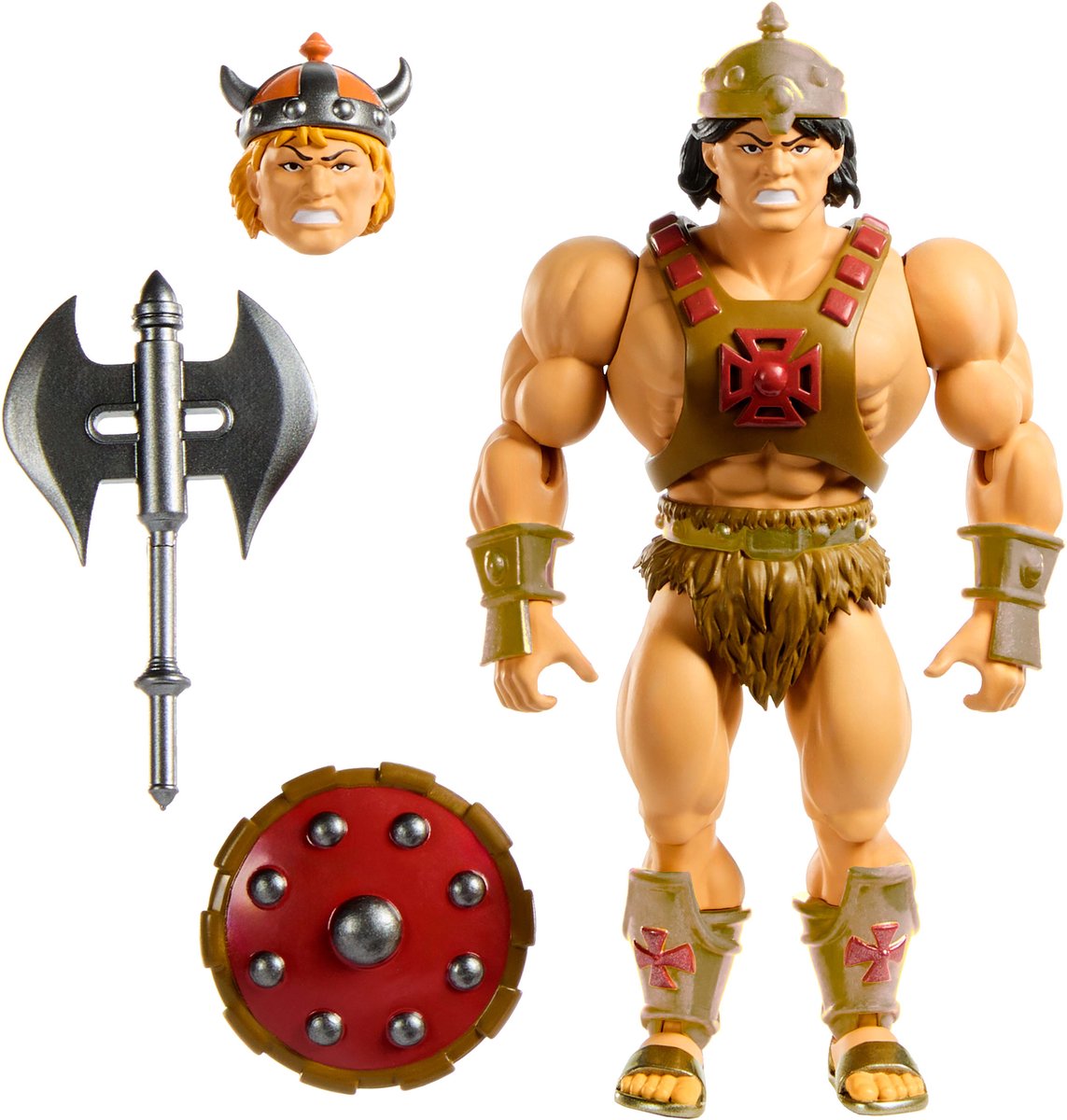 Mattel masters of the universe origins action figure sketchbook series: he-man 14 cm action figuur