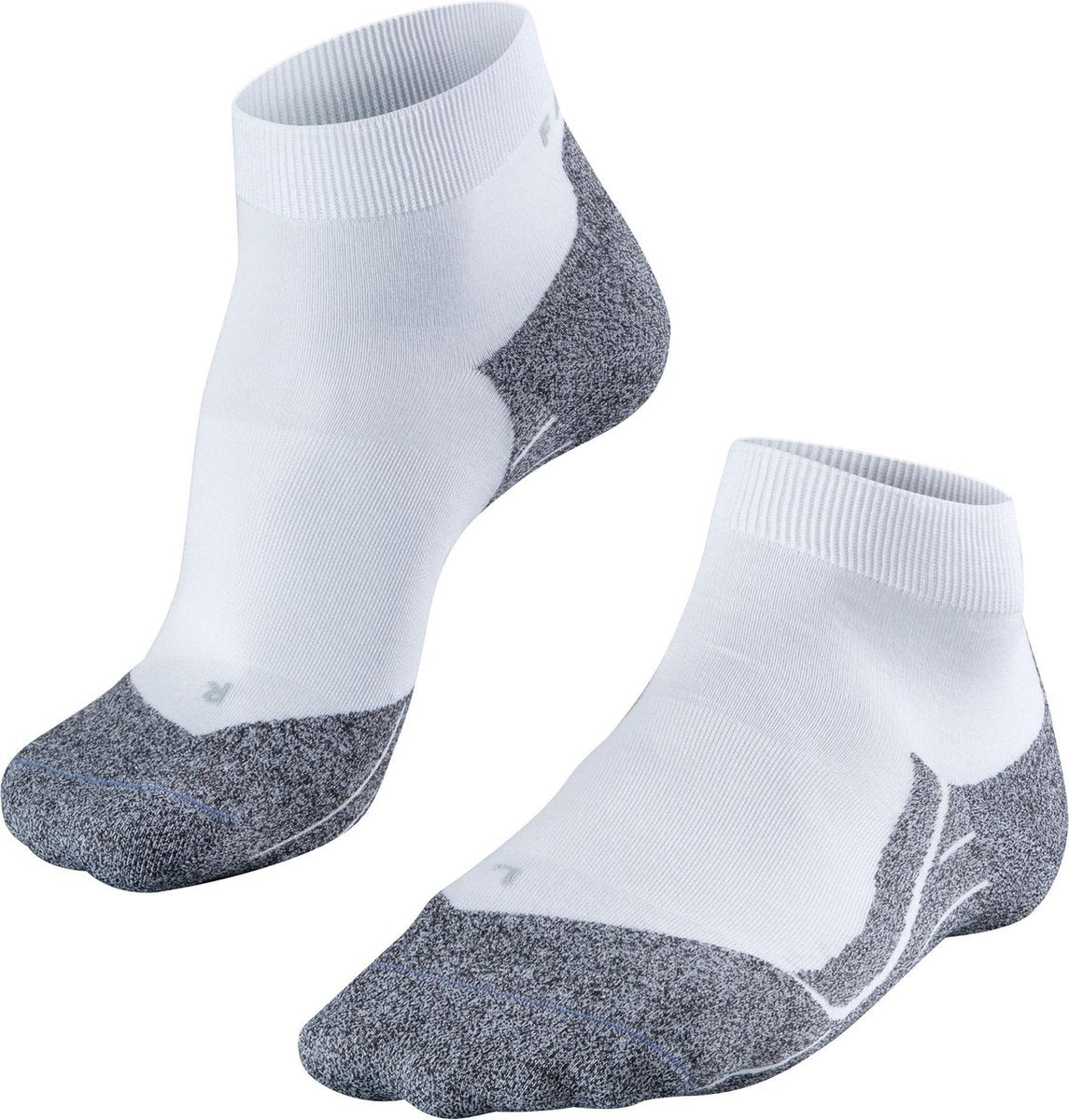 FALKE ru4 light short anti-blaar lyocell functioneel materiaal hardloopsokken dames wit - maat 41-42