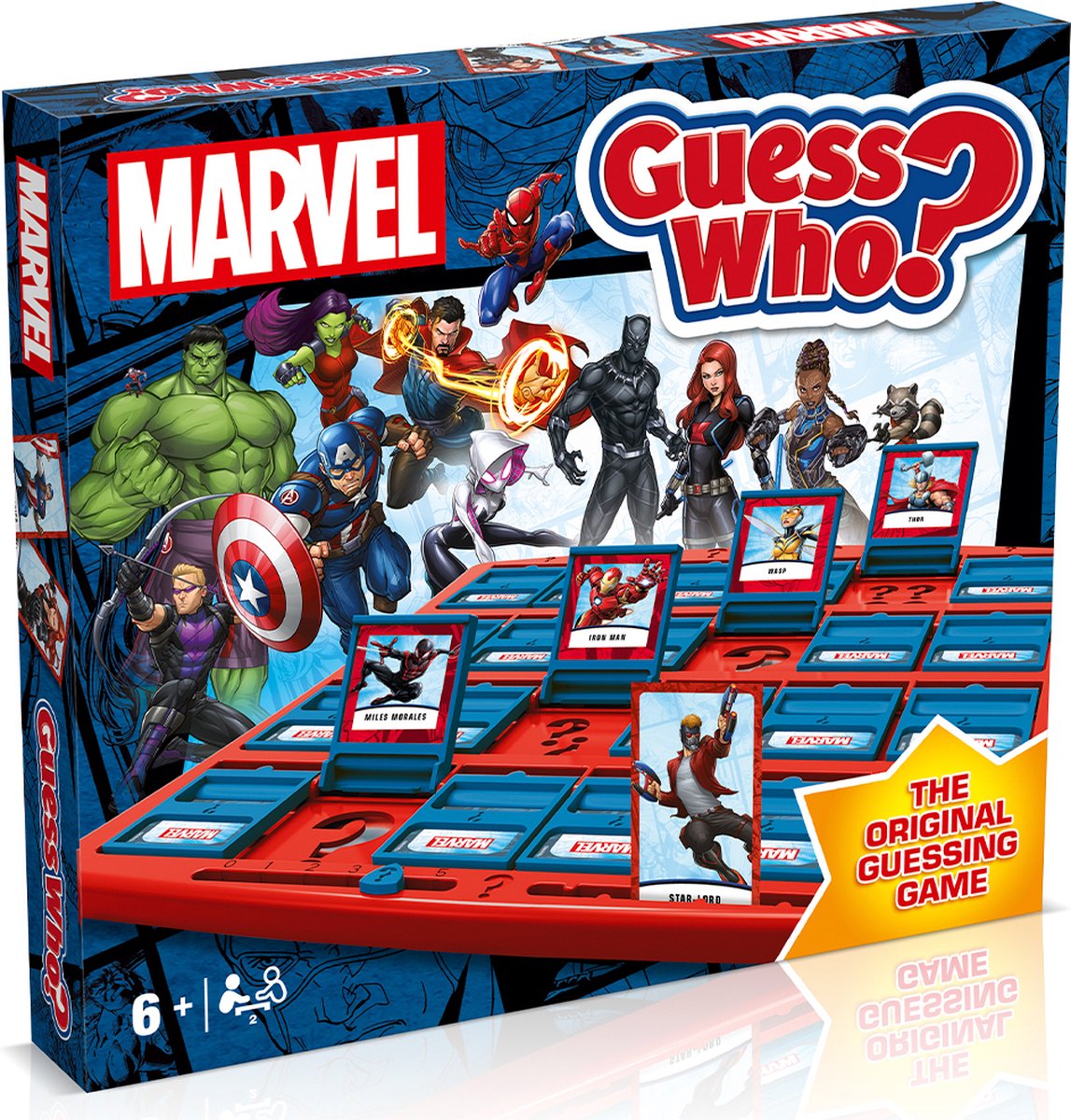 Winning Moves marvel - bordspel - guess who? - engels