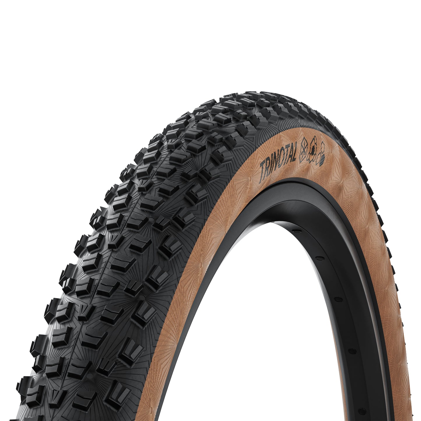 Continental Buitenband Trinotal 29x2.40 60-622 Trail Rapid Vouw TR Zwart Transparant - 115059