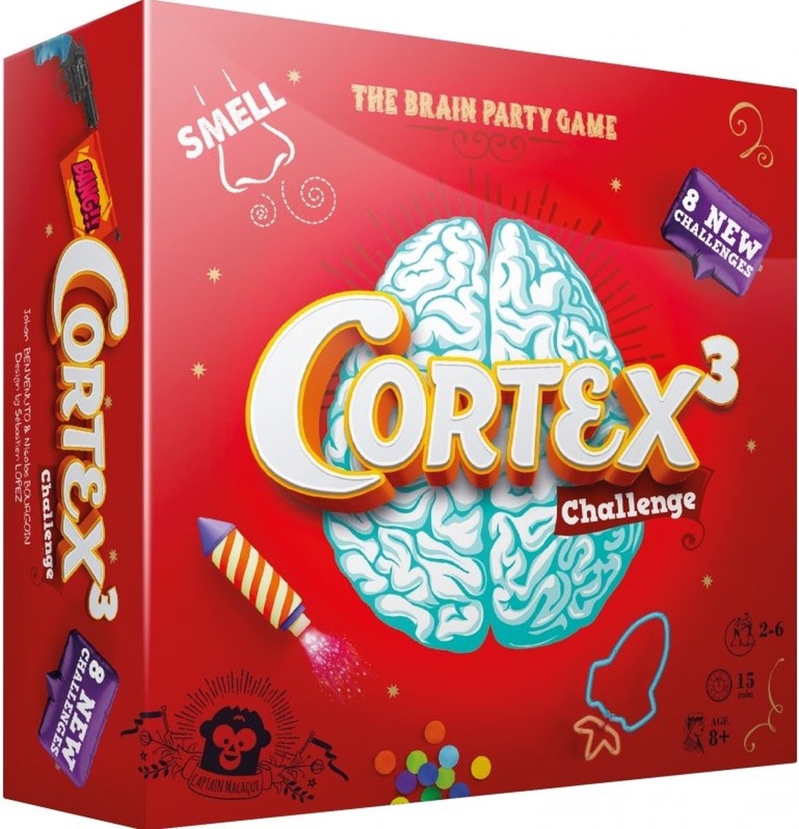 Captain Macaque Cortex challenge³ - kaartspel