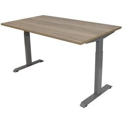 Bureau Euroseats Natuuriljk eiken , grijs 620 840x1200x800