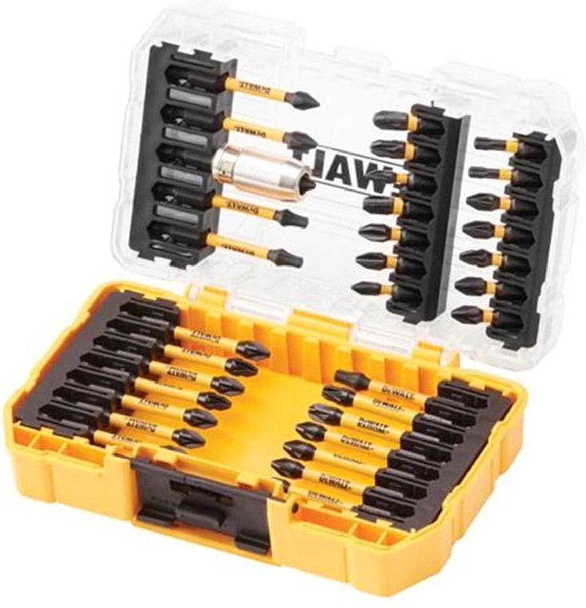 DeWalt dt70746t-qz 34-delige bitset in cassette - ph pz tx