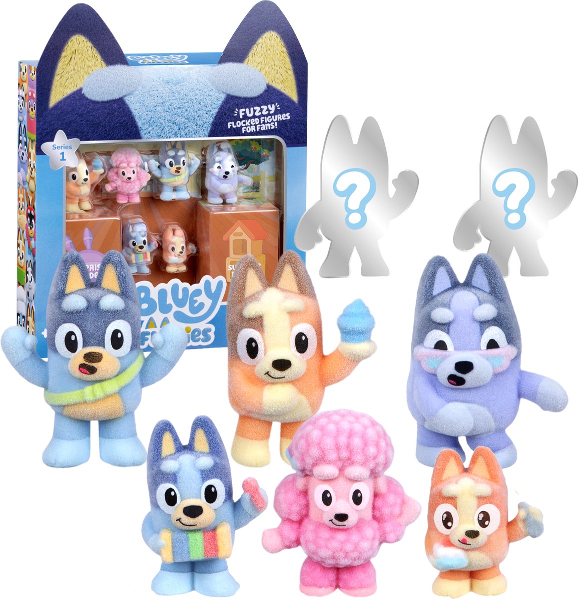 Moose Toys Bluey mini verzamelfiguren deluxe