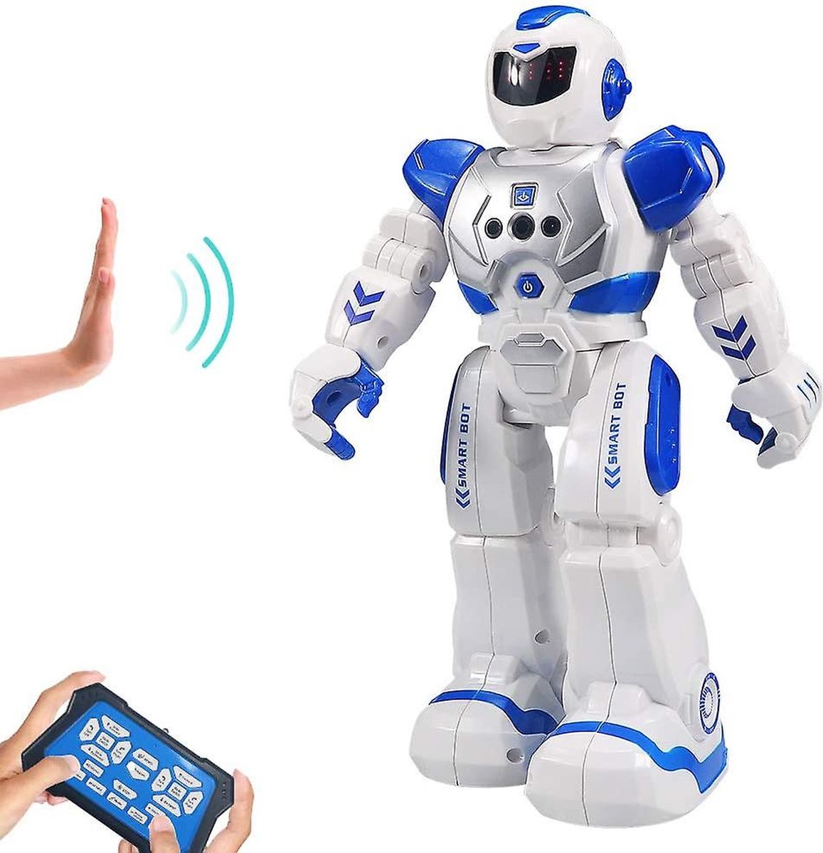 RED5 intelligente motion robot - speelgoedrobot - met afstandsbediening - reageert beweging - 20+ functies - 14x10x4cm