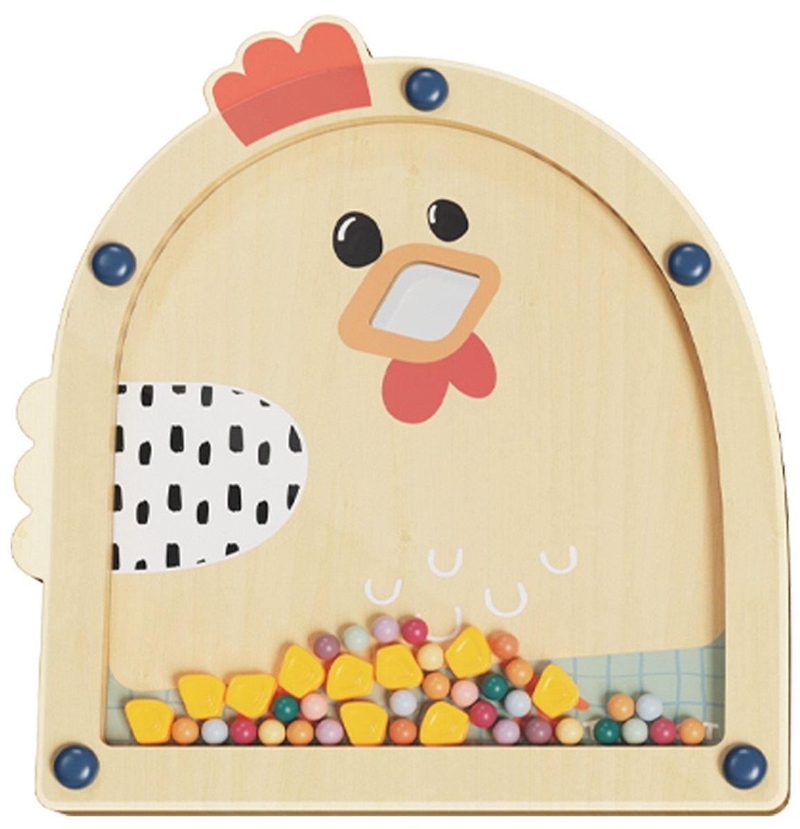 TopBright feed the hen houten speelgoed