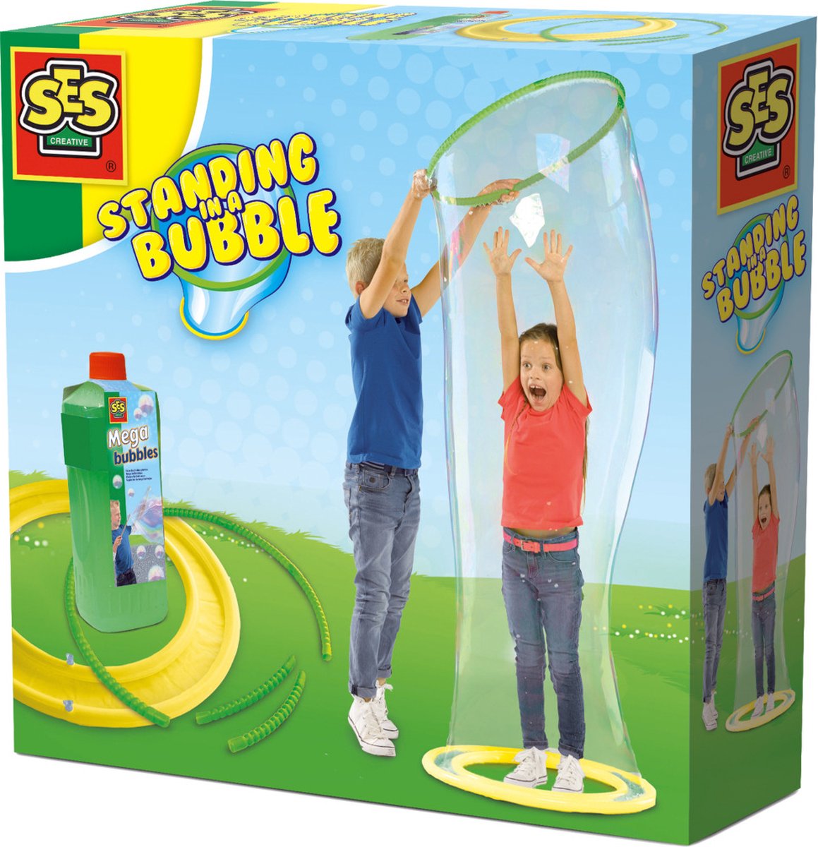 SES Creative Ses staan in een mega bubbel