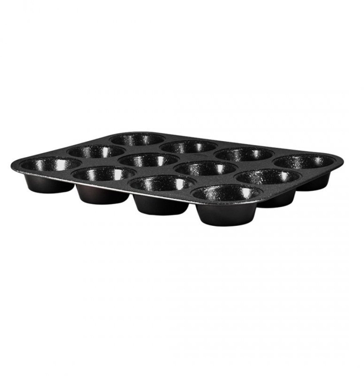 Berlinger Haus black rose collection - muffinbakvorm - 12 muffins - granietcoating