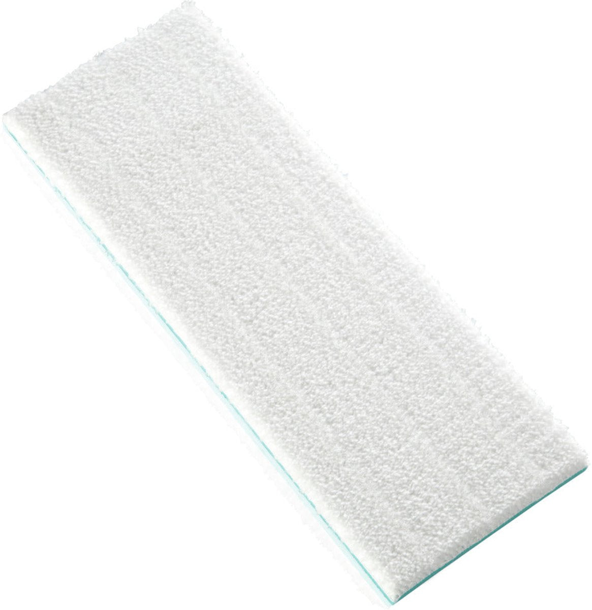 Leifheit picobello s dweildoek cotton plus - voor stenen vloeren - 27 cm wisbreedte - turquoise - wit