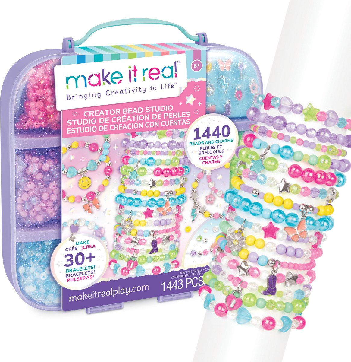 Make It Real - kralen ontwerpstudio - meer dan 1400 kralen en bedels