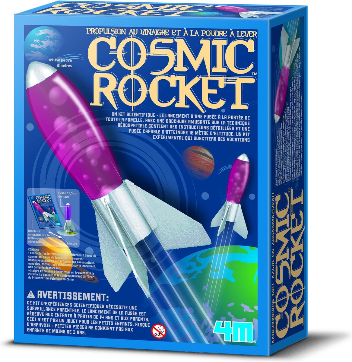 4M - STEAM Toys 4m kidzlabs cosmic rocket