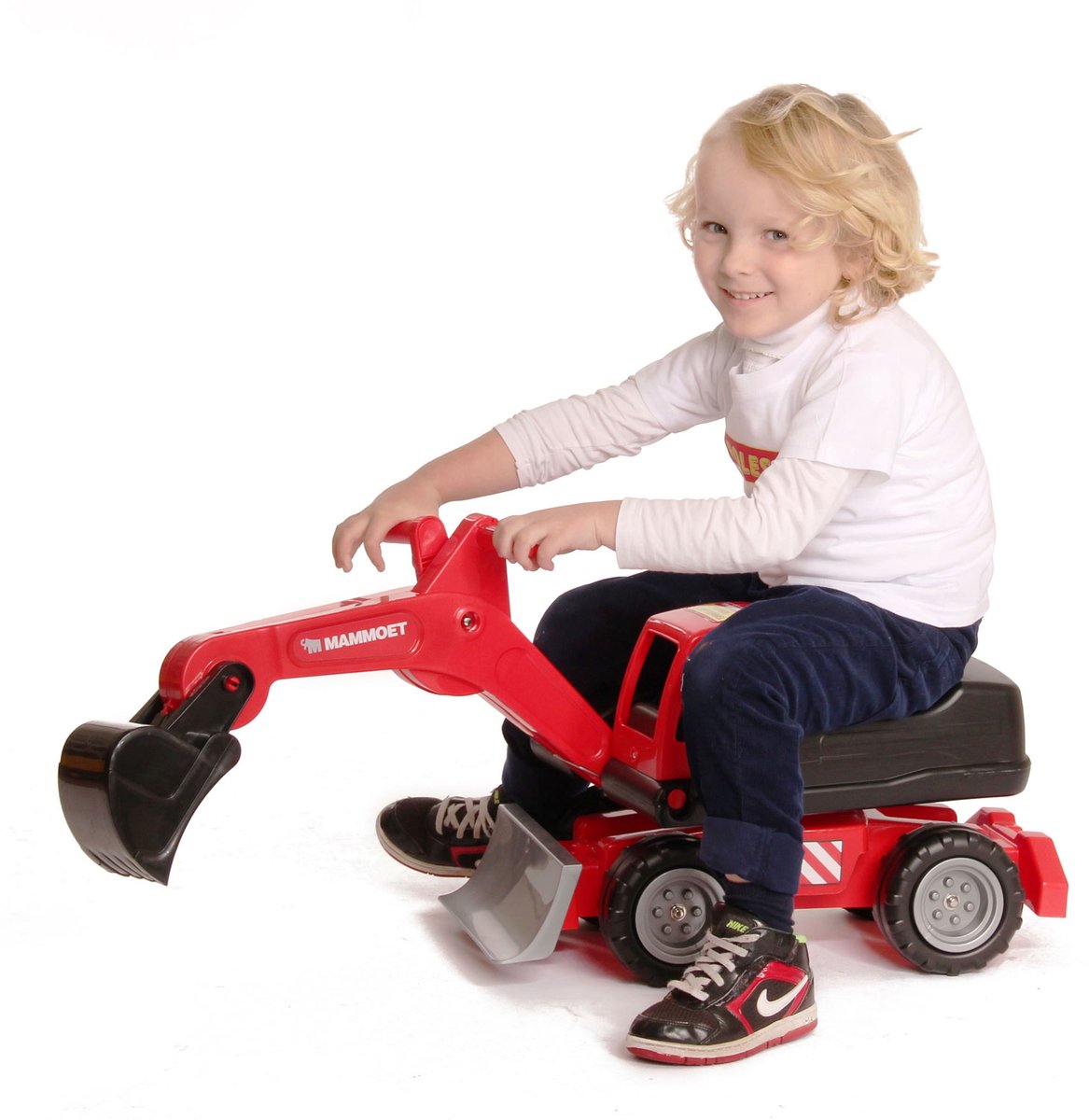 Mammoet Toys Cavallino mammoet graafmachine ride on