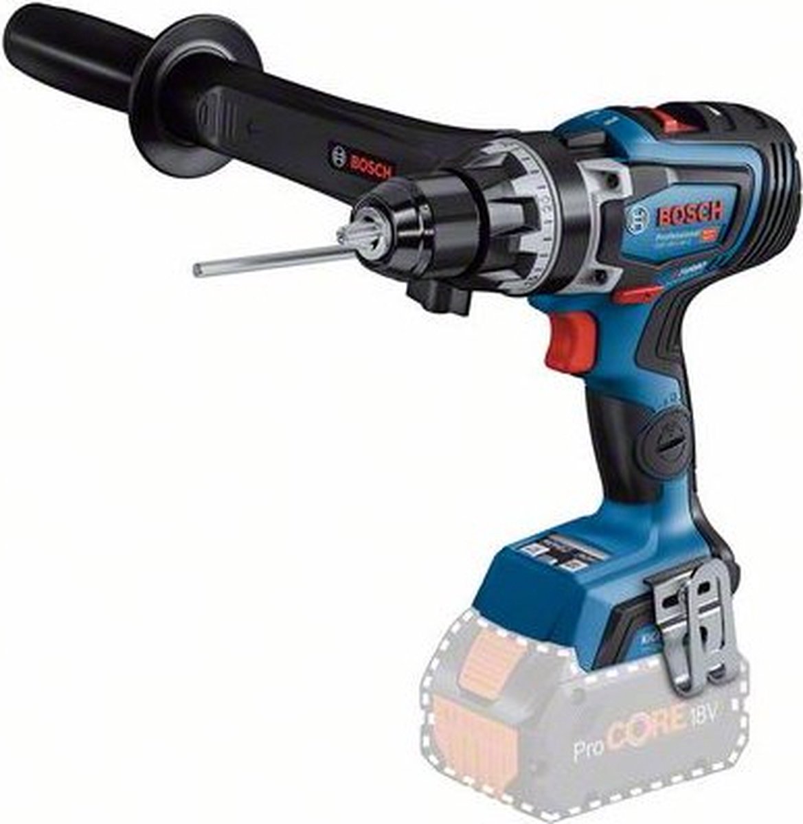 Bosch professional gsr 18v-150 c accuboormachine - biturbo - zonder 18 v accu en lader