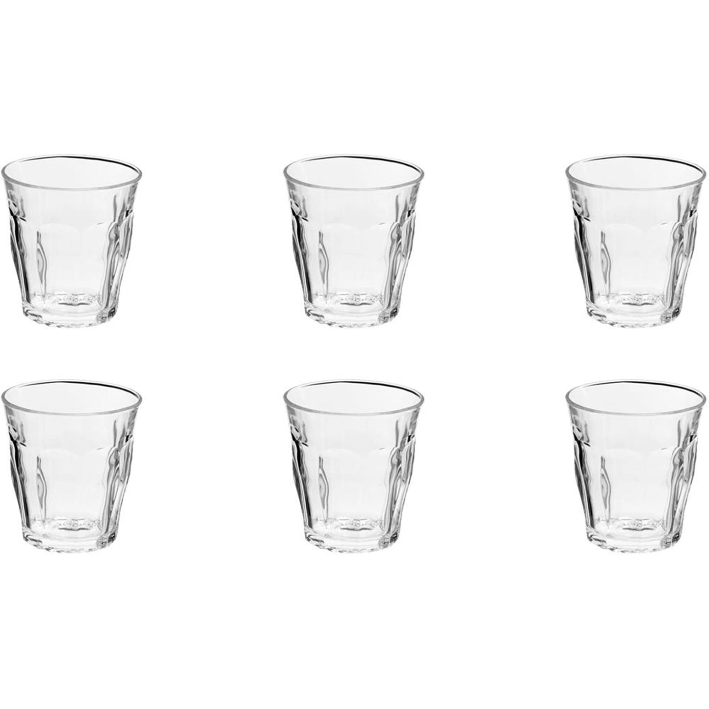 Duralex glas picardie 250ml 6 stuks
