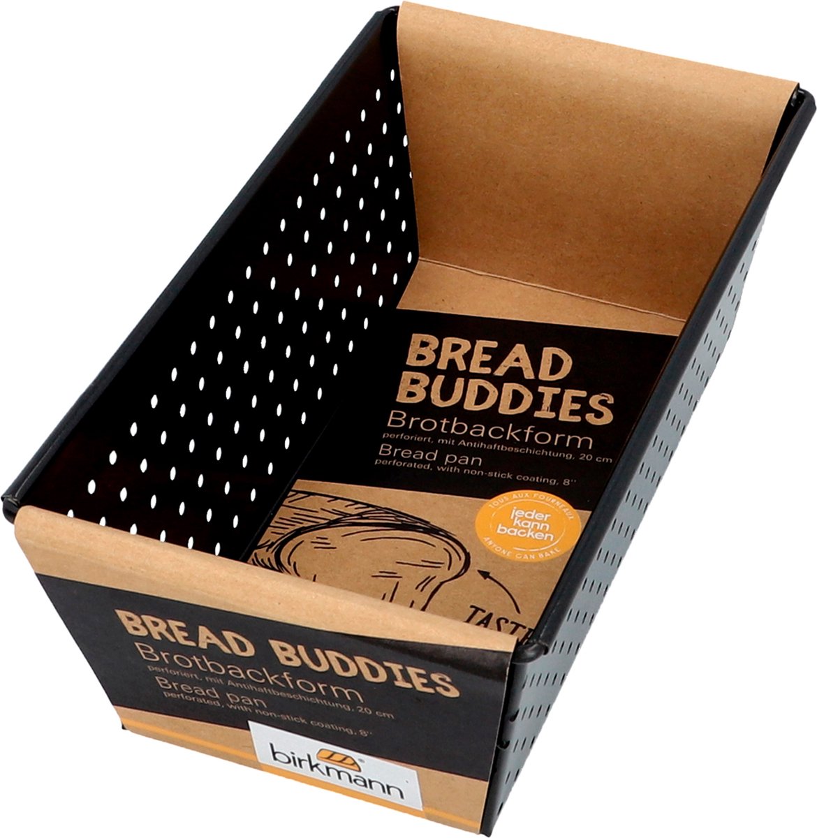 RBV Birkmann Birkmann bread buddies broodvorm - 21x11,5x7,5cm