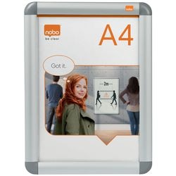 Clipframe Nobo A4 1902213 zilver