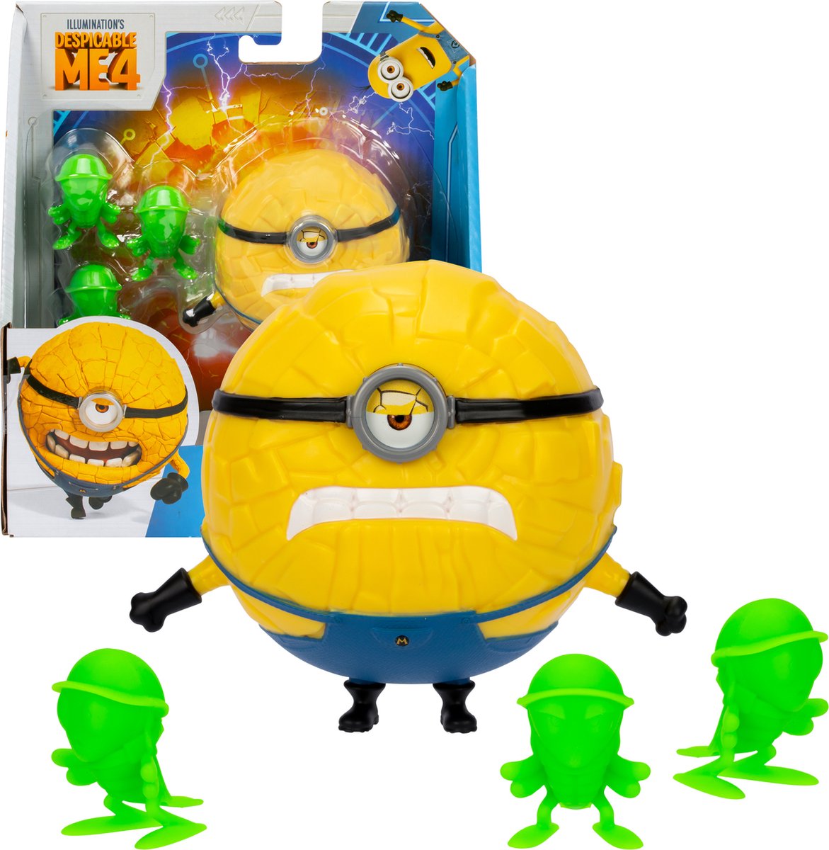 Moose Toys Despicable me 4 - crash rol mega minion jerry - actiefiguur