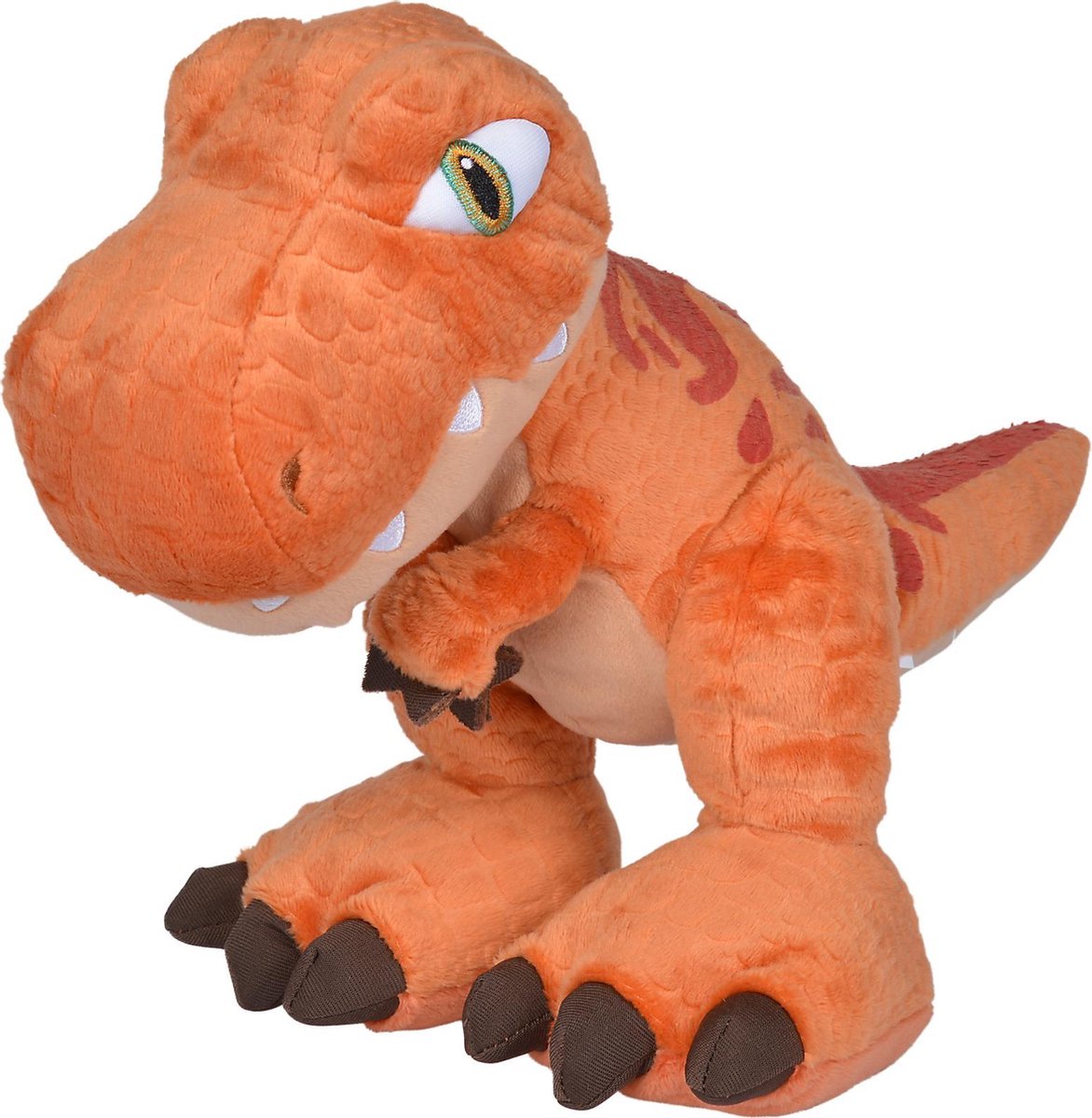 Simba Universal - jurassic world t-rex - dinosaurus - 46 cm - pluche - oranje - alle leeftijden - knuffel