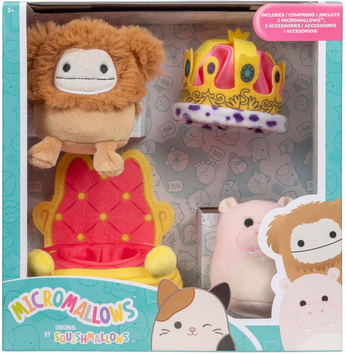 Jazwares Squishmallows knuffel pluche micromallows - parade float, 4dlg.