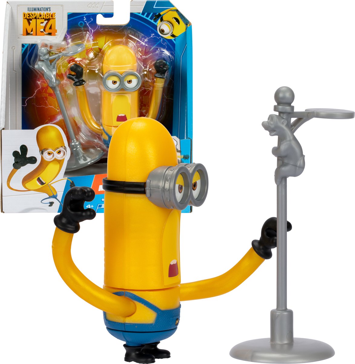 Moose Toys Despicable me 4 - wild spinning mega minion tim - actiefiguur