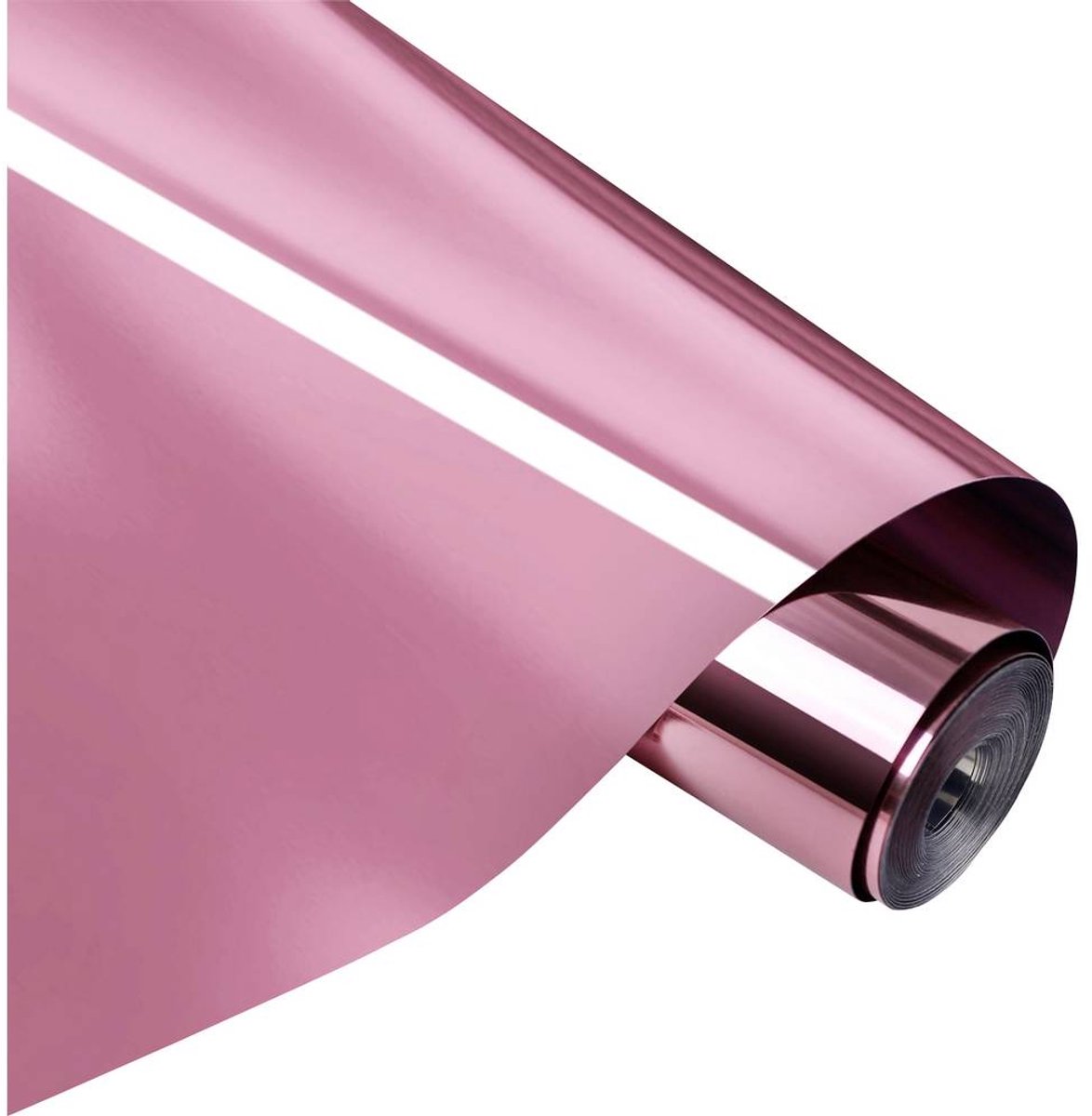 Loklik Permanent adhesive vinyl mirror metallic - rose gold - 30.5 x 180 cm